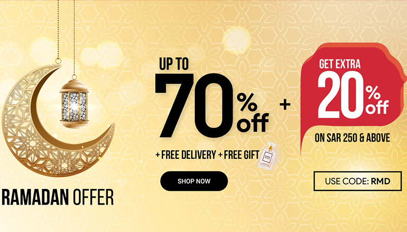 RAMADAN OFFER up to 70% off and free delivery 